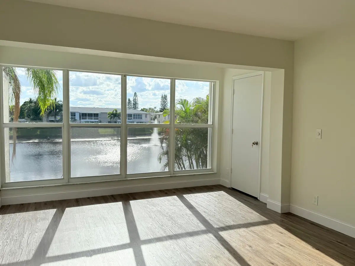 EXTERIOR VIEW FROM LIVING ROOM at 1340 NW 18th Avenue 202, Delray Beach
