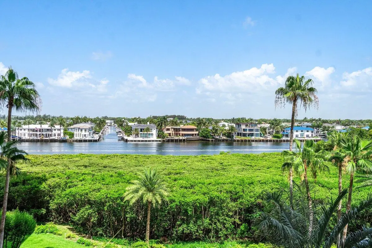 BALCONY VIEW at 3720 S Ocean Boulevard 406, Highland Beach