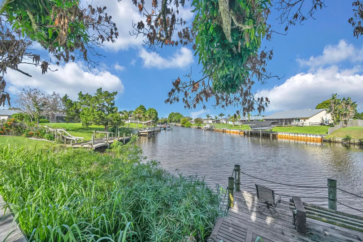 Dock at 220 Riomar Drive, Port St. Lucie