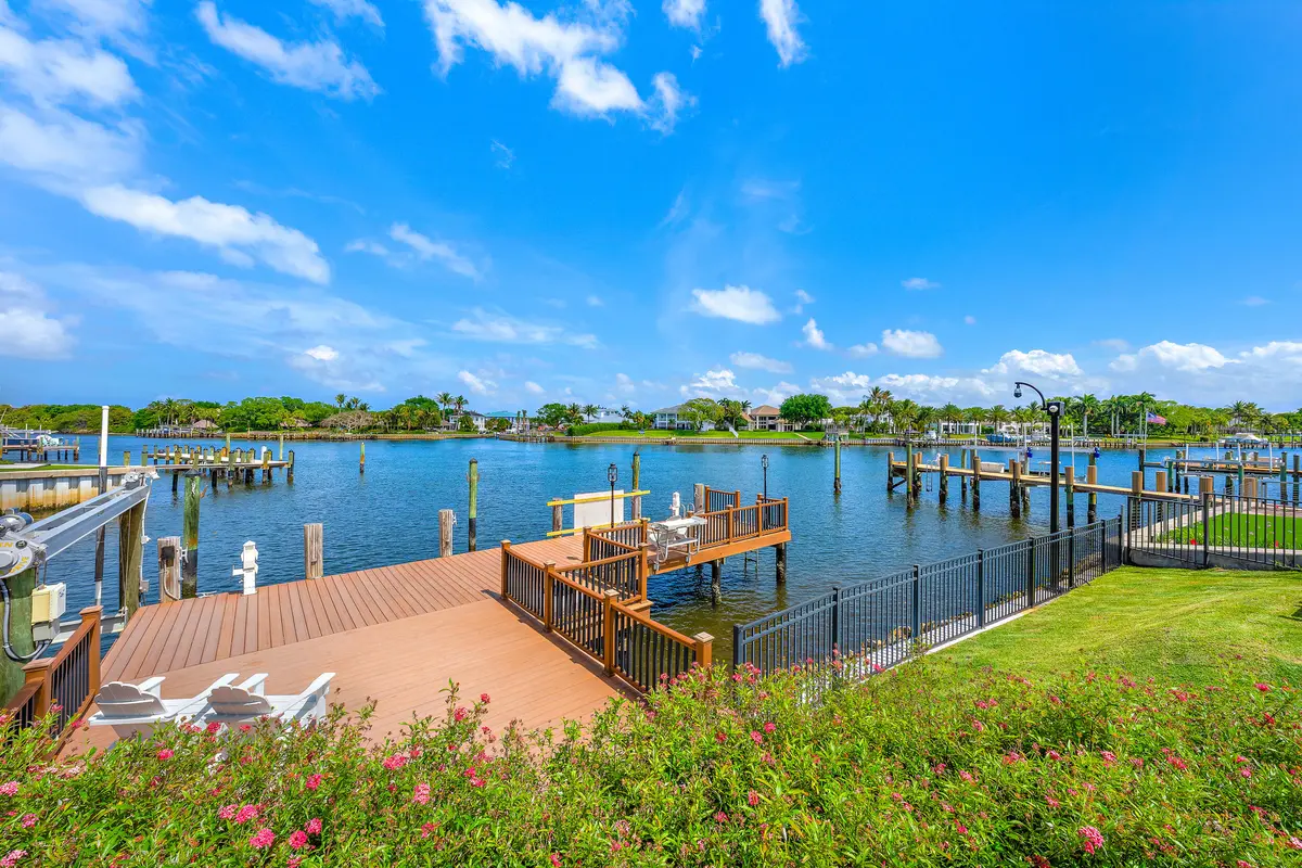 Dock at 12864 S Shore Drive, Palm Beach Gardens