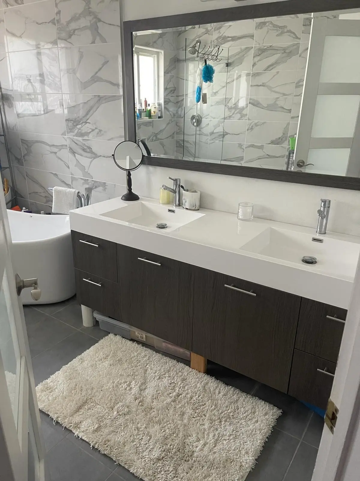 Primary Bath 2 at 6807 Via Regina 1, Boca Raton
