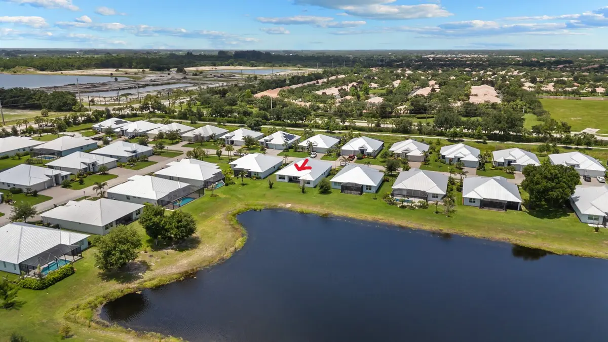 Aerial View at 5595 Arabella Lane, Vero Beach