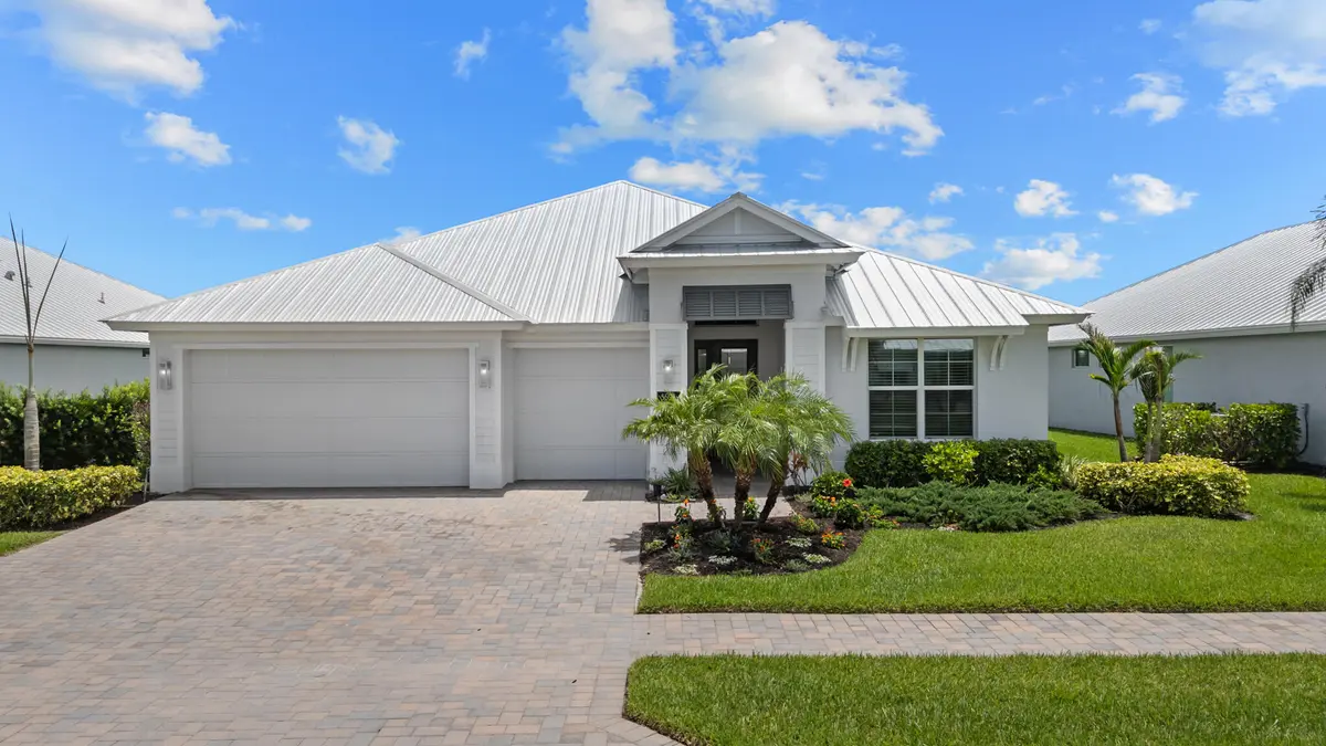 Exterior Front at 5595 Arabella Lane, Vero Beach