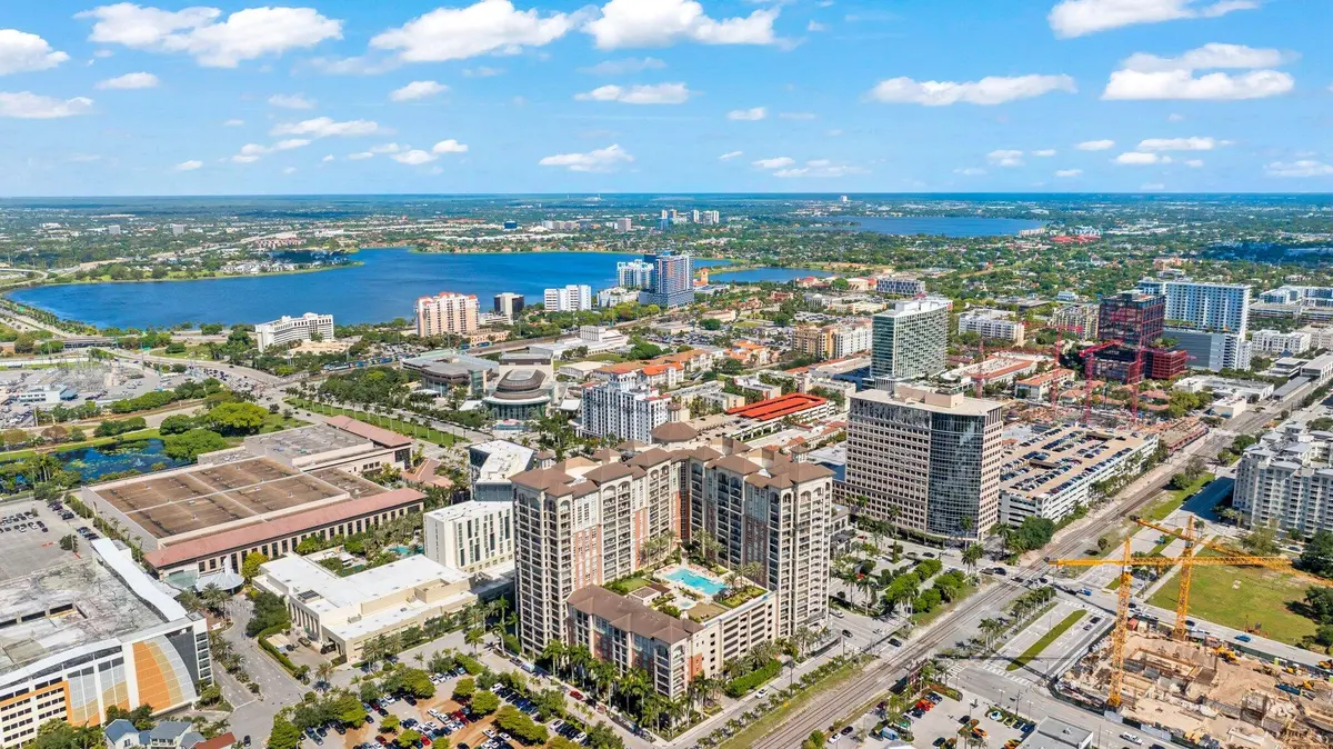 Building Aerial at 550 Okeechobee Boulevard 1421, West Palm Beach