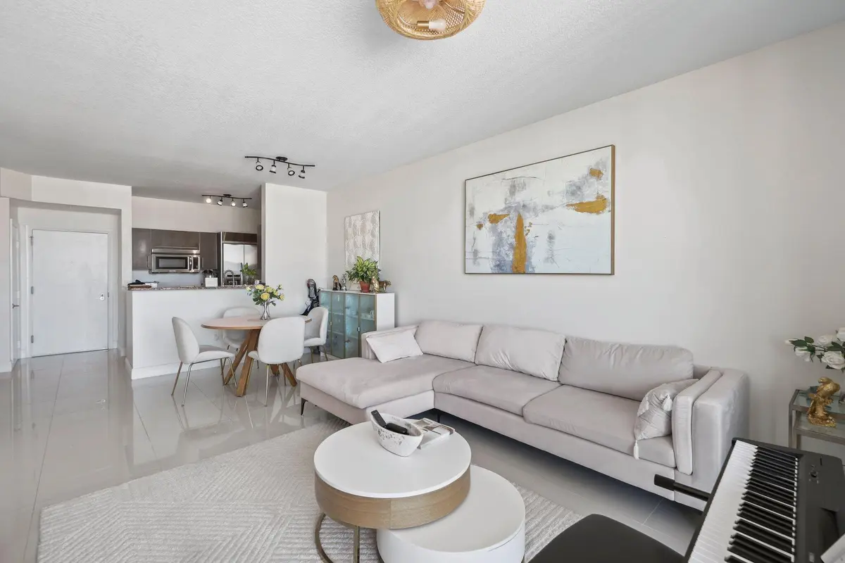 Living Room at 550 Okeechobee Boulevard 1421, West Palm Beach