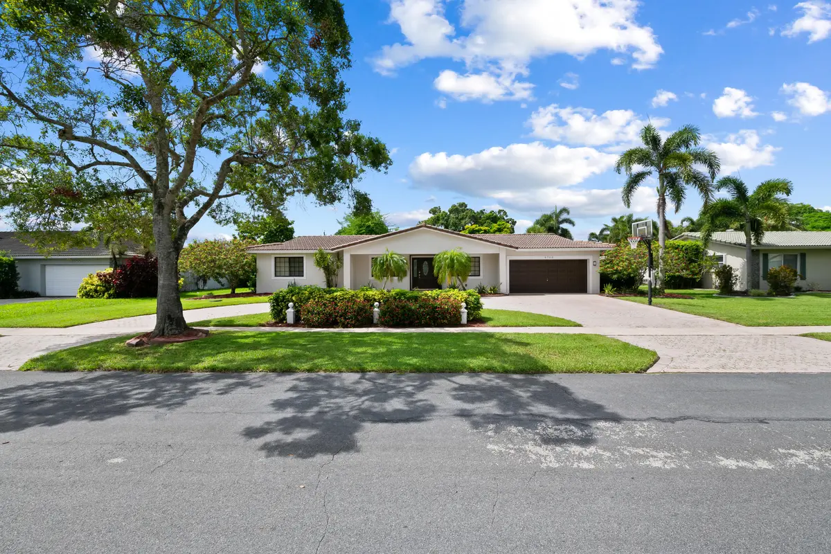 Front of Home at 5720 SW 7th Street, Plantation