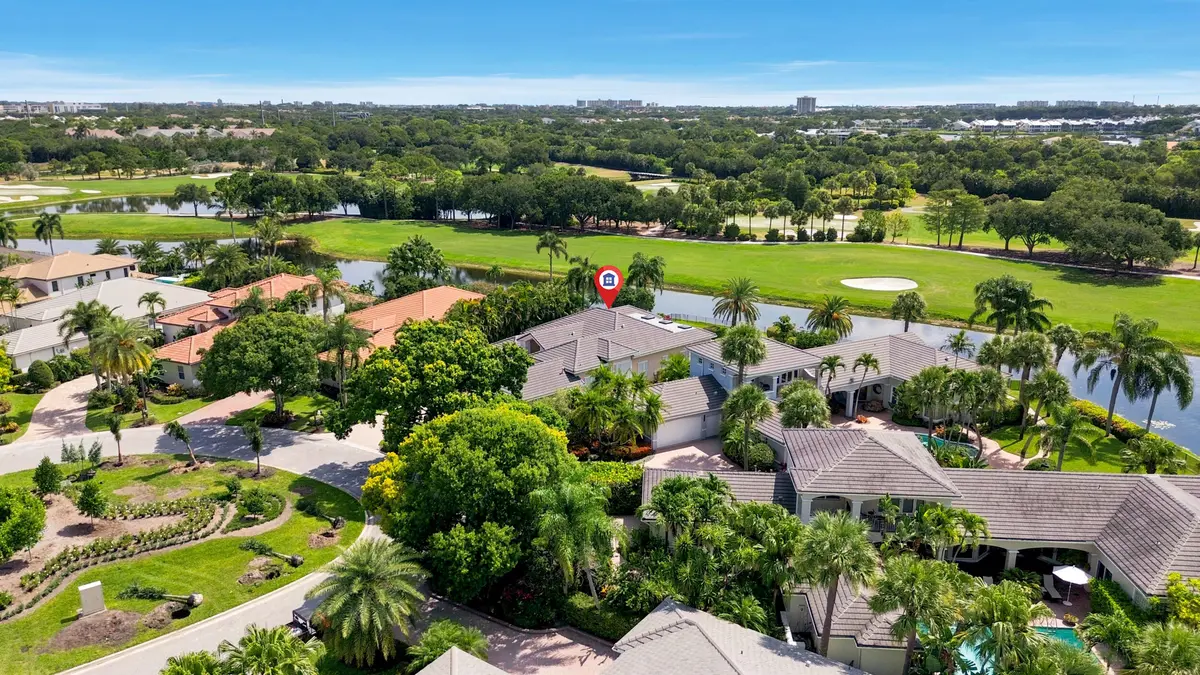 Aerial at 173 N Village Way, Jupiter
