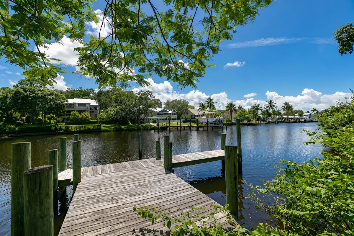 Dock at 768 SW Hidden River Avenue, Palm City