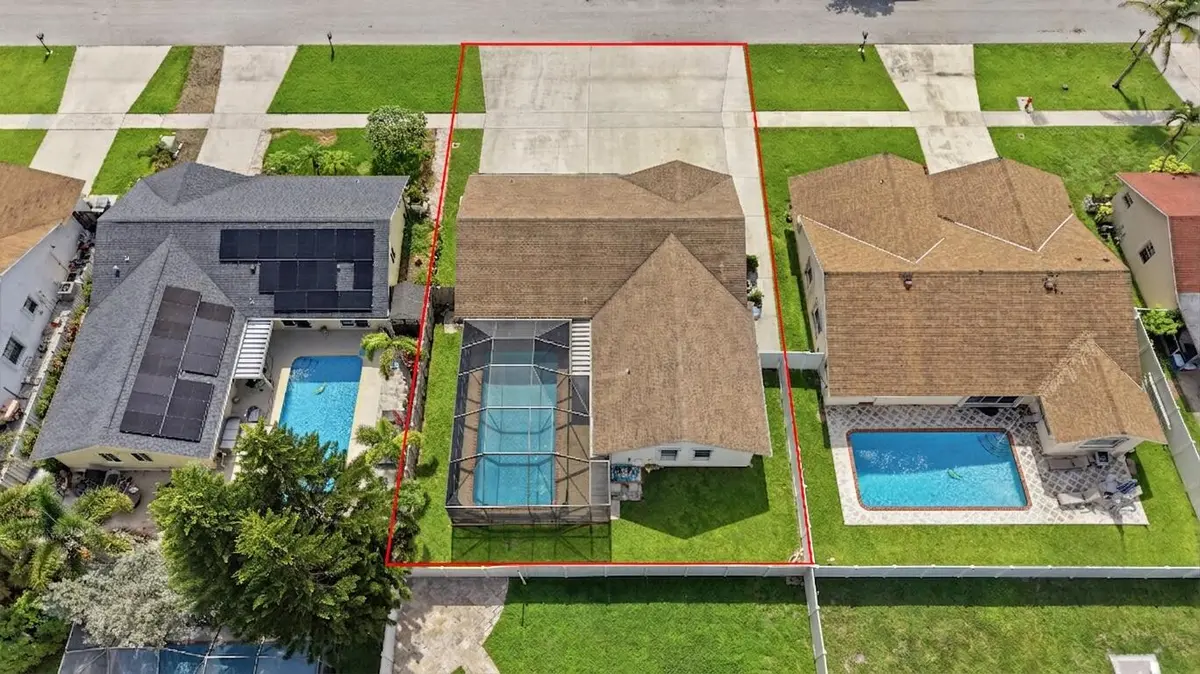 Aerial at 23083 SW 54th Avenue, Boca Raton