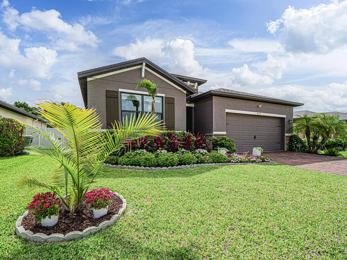 Front of Structure at 4139 Keeson Circle, Vero Beach