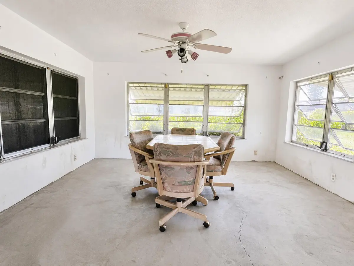 752 Oak St. Enclosed Porch Florida Room at 752 Oak Street, Port St. Lucie