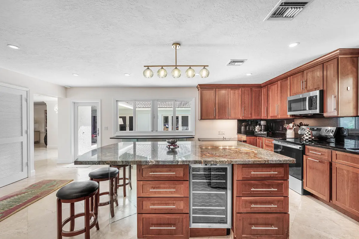 Kitchen Island at 12108 Odyssey Road, Boynton Beach