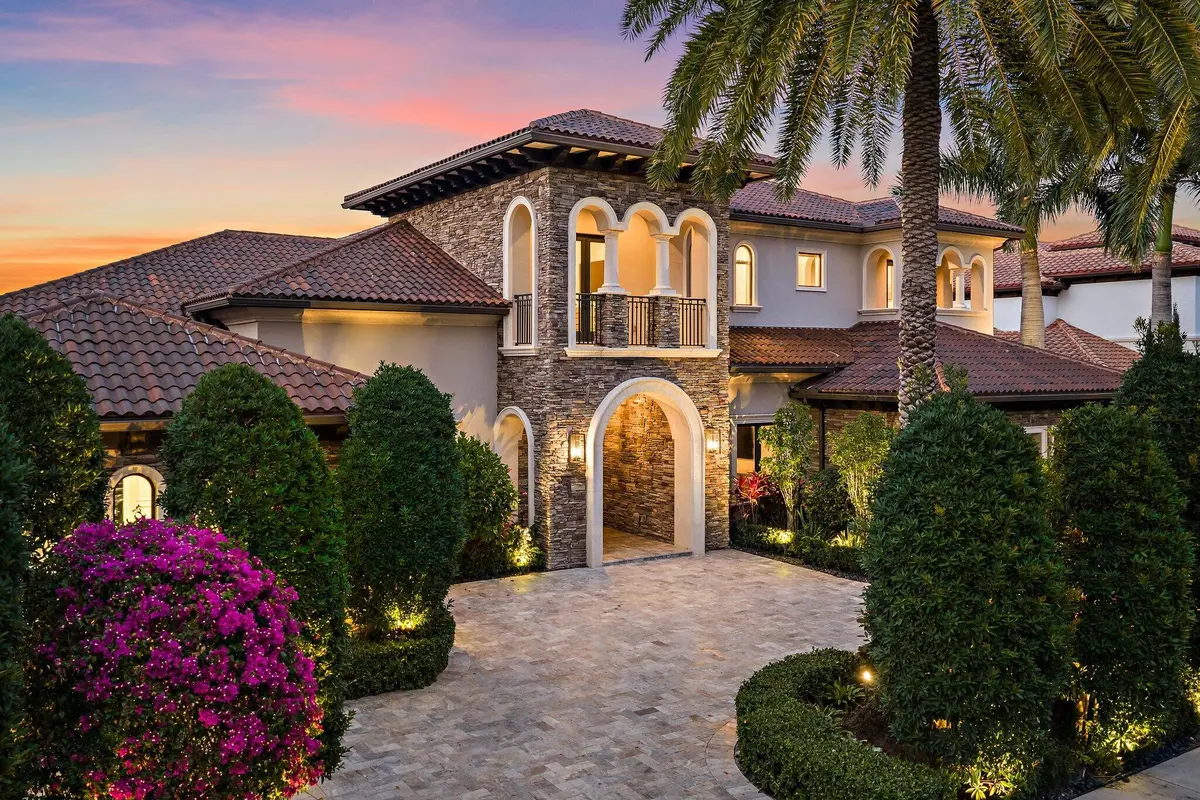 Front Elevation at 636 Hermitage Circle, Palm Beach Gardens