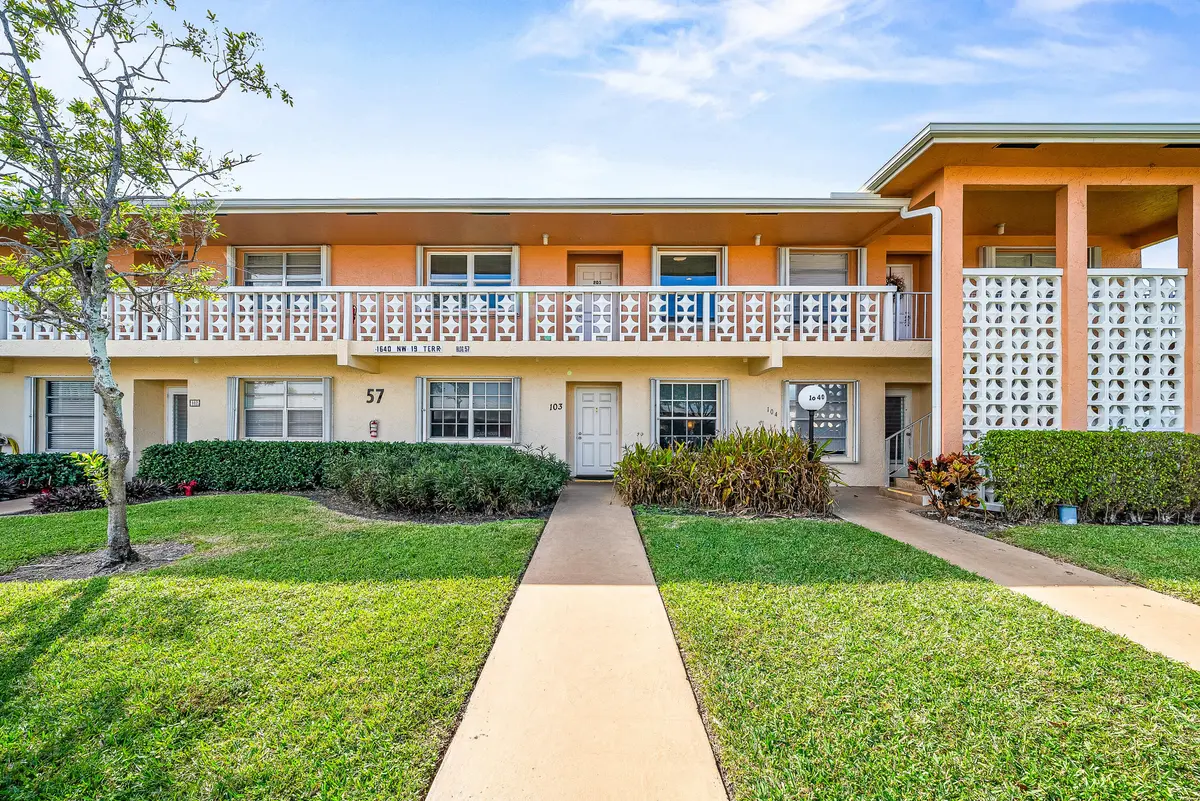 Front at 1640 NW 19TH Terrace 203, Delray Beach