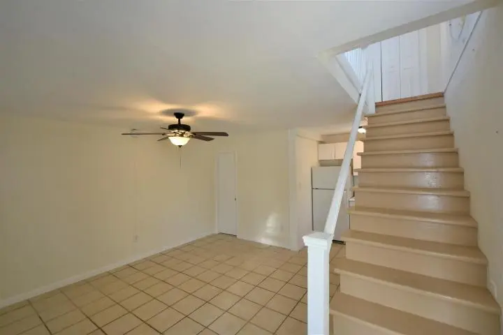 first floor stairs at 918 S M Street back house, Lake Worth Beach