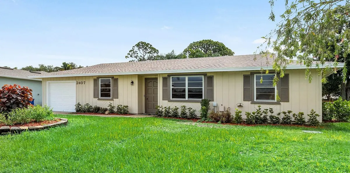 Exterior Front at 2407 SE MARIUS Street, Port St. Lucie