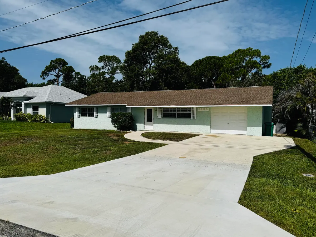 Front View at 5105 Birch Drive, Fort Pierce