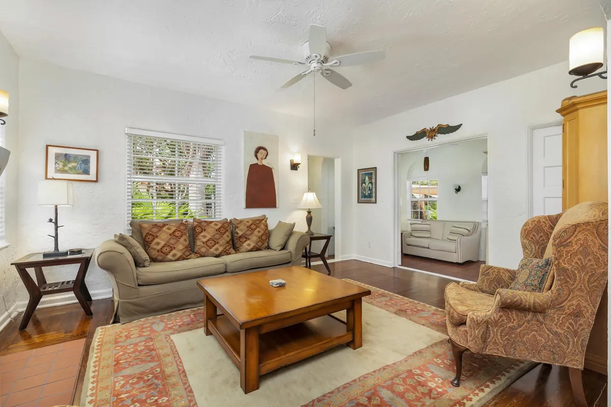 Living Room at 714 Sunset Road, West Palm Beach