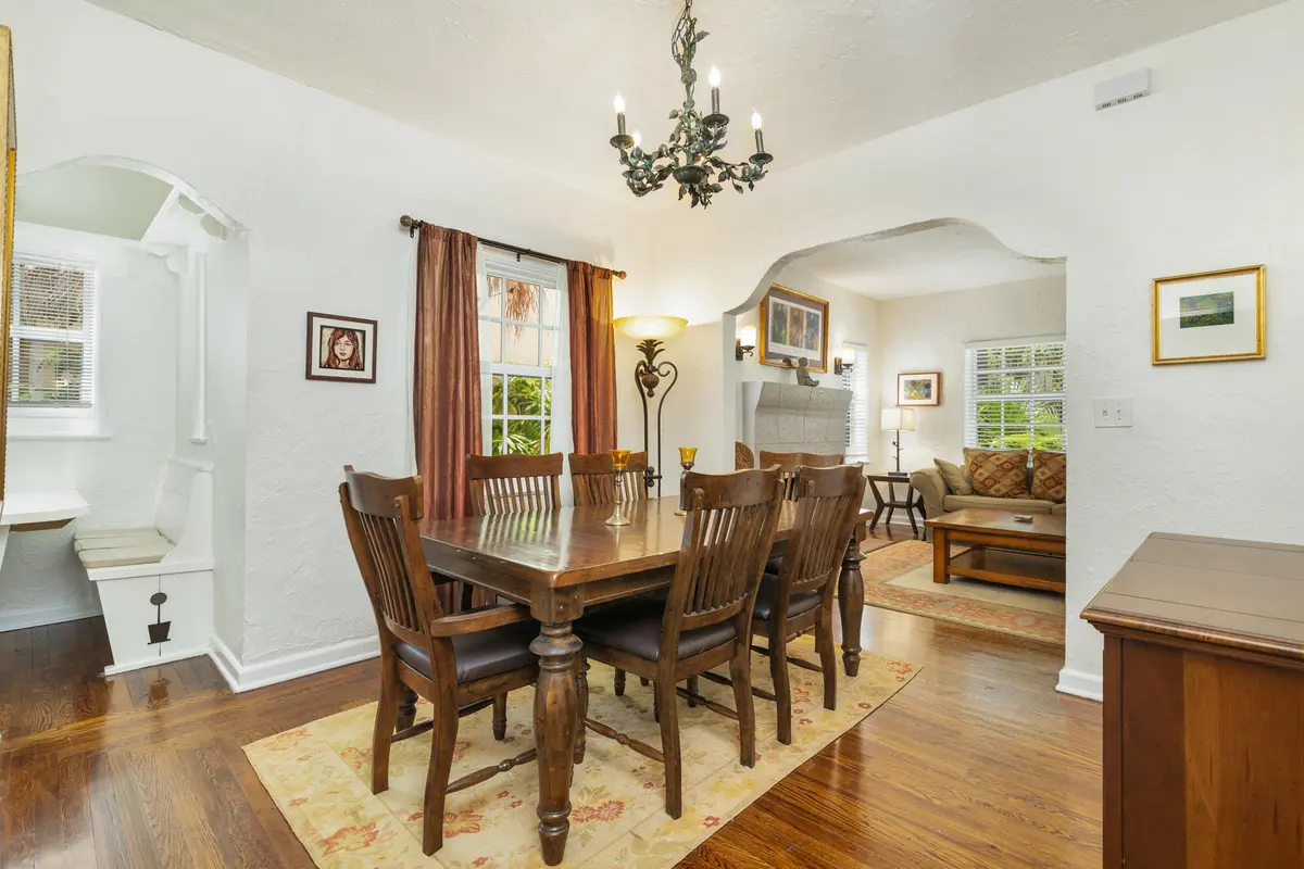 Dining Room at 714 Sunset Road, West Palm Beach