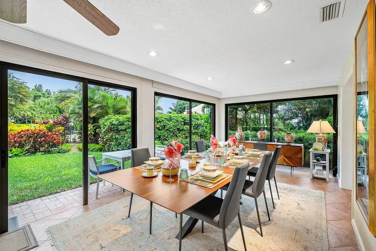Dining Area at 4540 Sanderling Lane, Boynton Beach