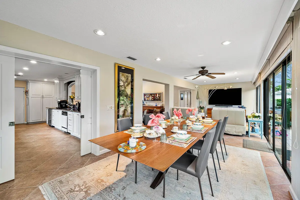 Dining Area at 4540 Sanderling Lane, Boynton Beach