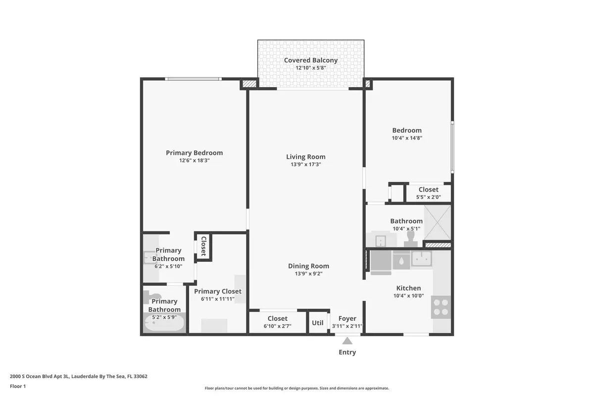 1-floor-1 at 2000 S OCEAN Boulevard 3L, Lauderdale-By-The-Sea