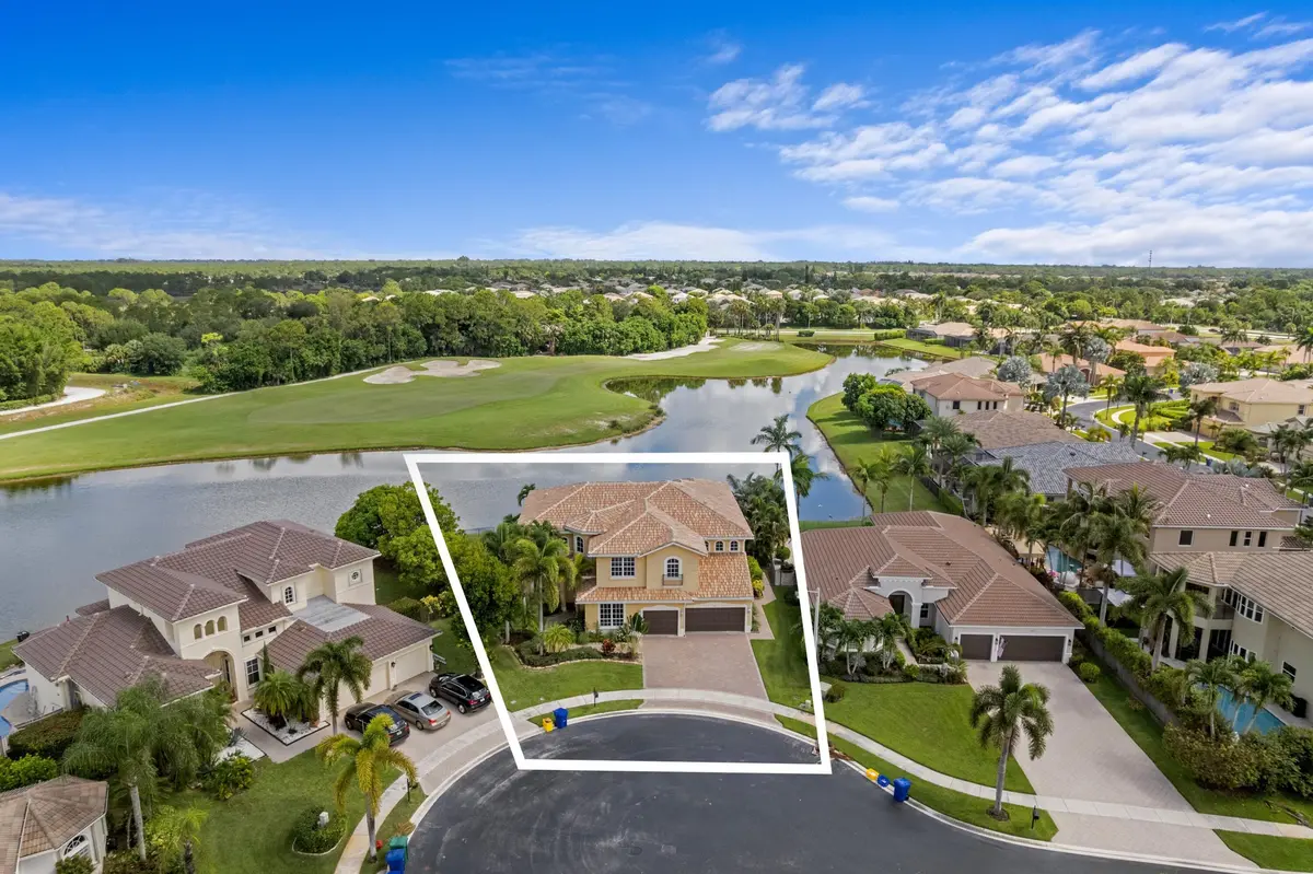 Aerial at 2643 Arbor Lane, Royal Palm Beach