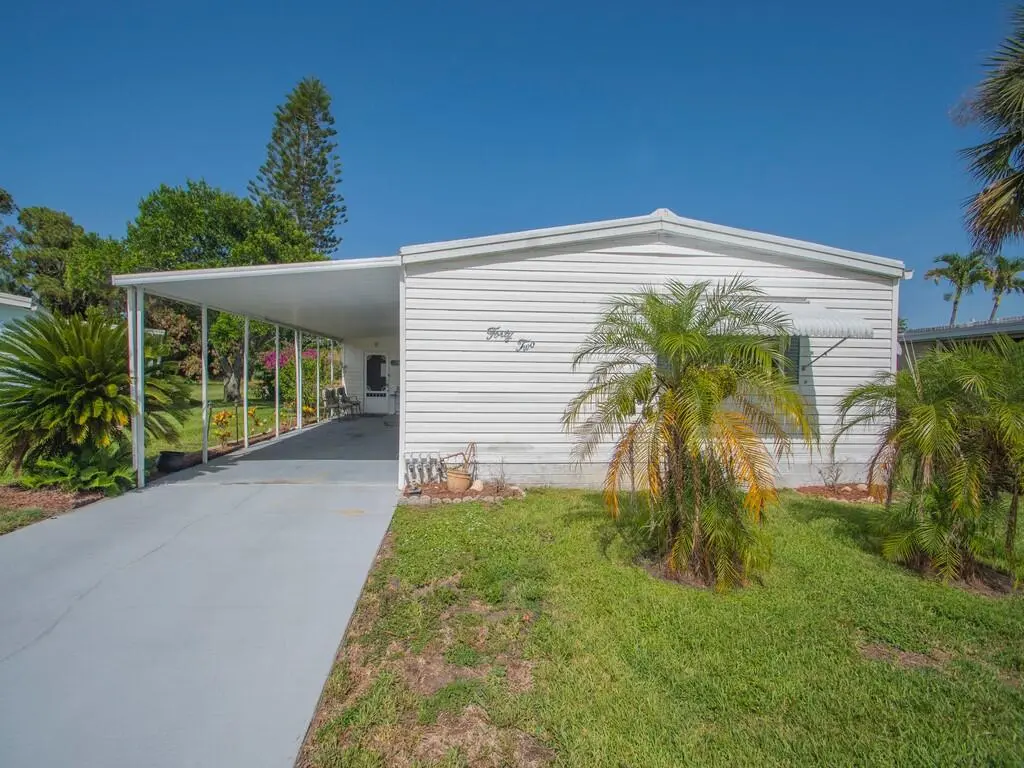 Front of Structure at 42 Village Lane, Jensen Beach