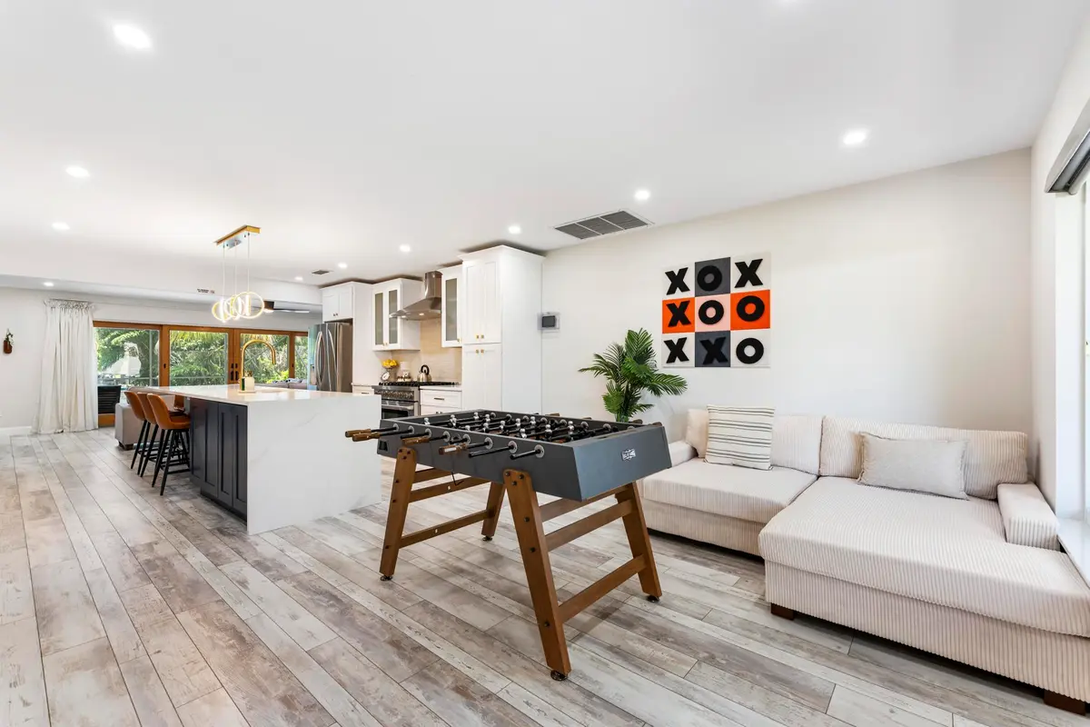 Living Room at 8416 Pine Tree Lane, Lake Clarke Shores