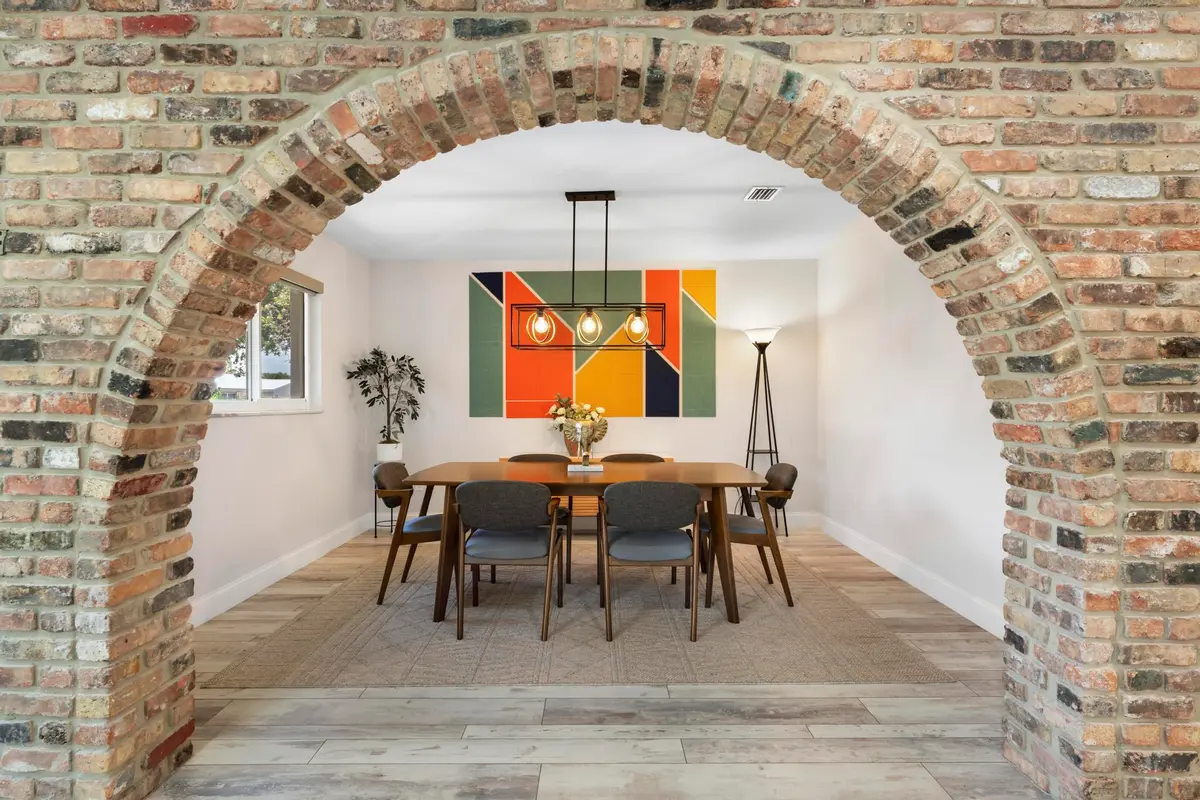 Dining Room at 8416 Pine Tree Lane, Lake Clarke Shores