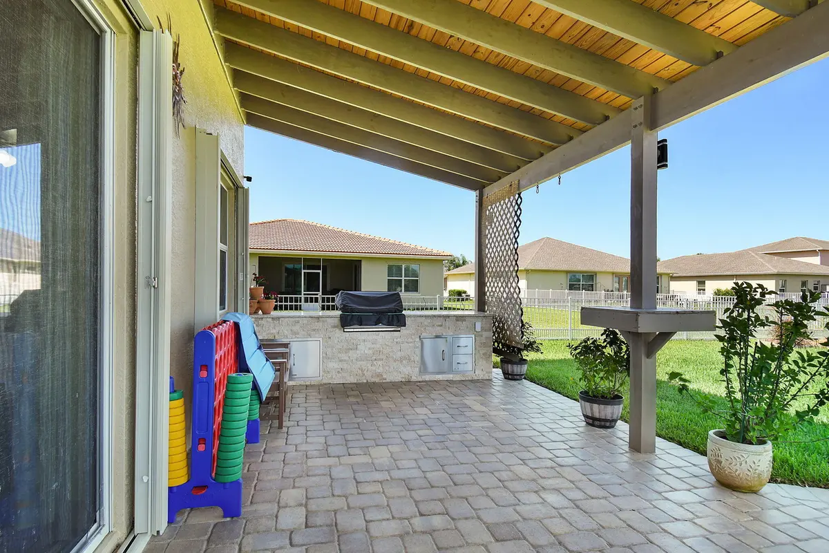 back at 840 Gairloch Lane, Fort Pierce