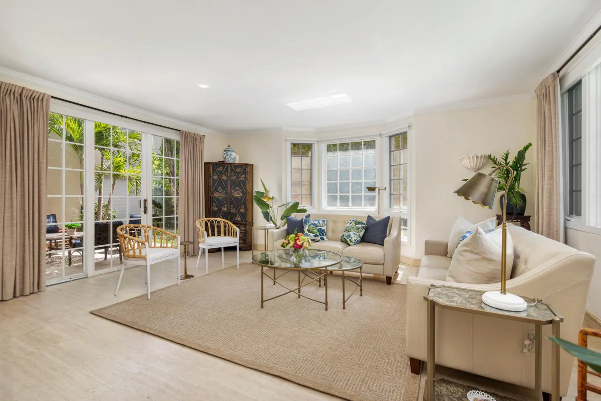 Living Room at 155 Peruvian Avenue, Palm Beach