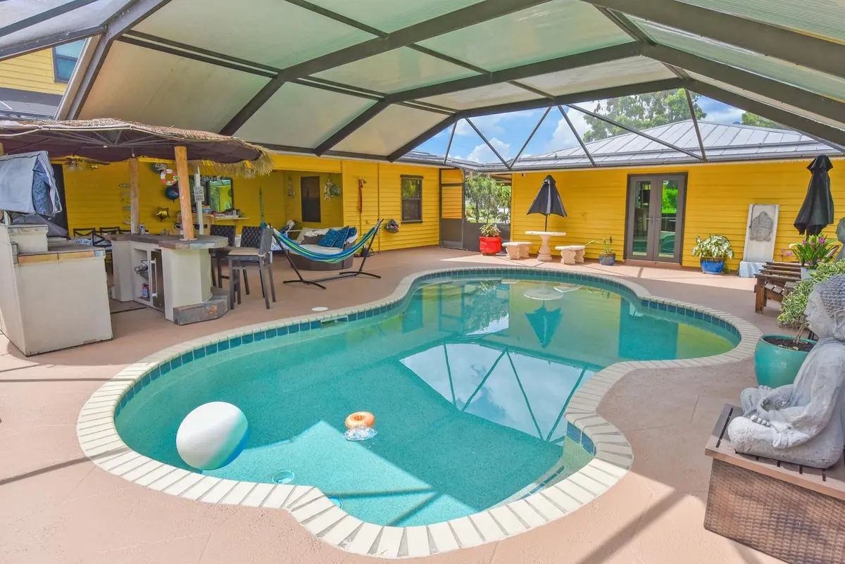 Inground Heated Pool at 2937 SE Darien Road, Port St. Lucie