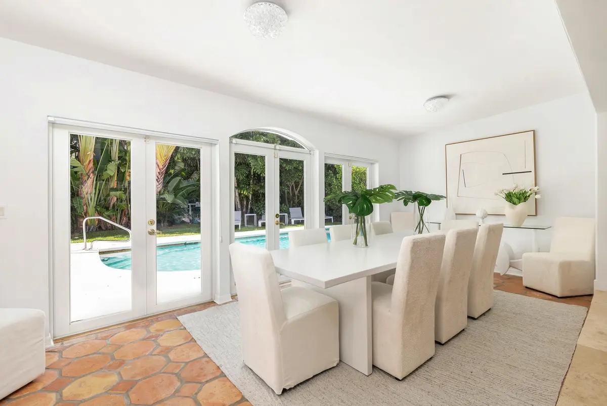 Dining Area at 235 Ocean Terrace, Palm Beach