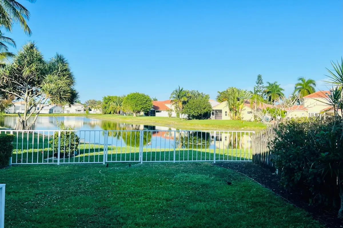 Yard at 8501 Windy Circle, Boynton Beach