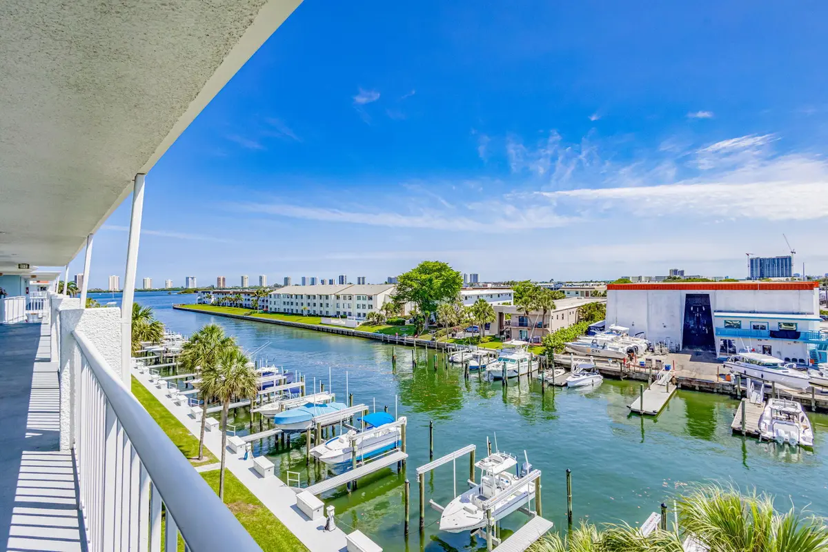View from door entrance at 108 Paradise Harbour Boulevard 512, North Palm Beach