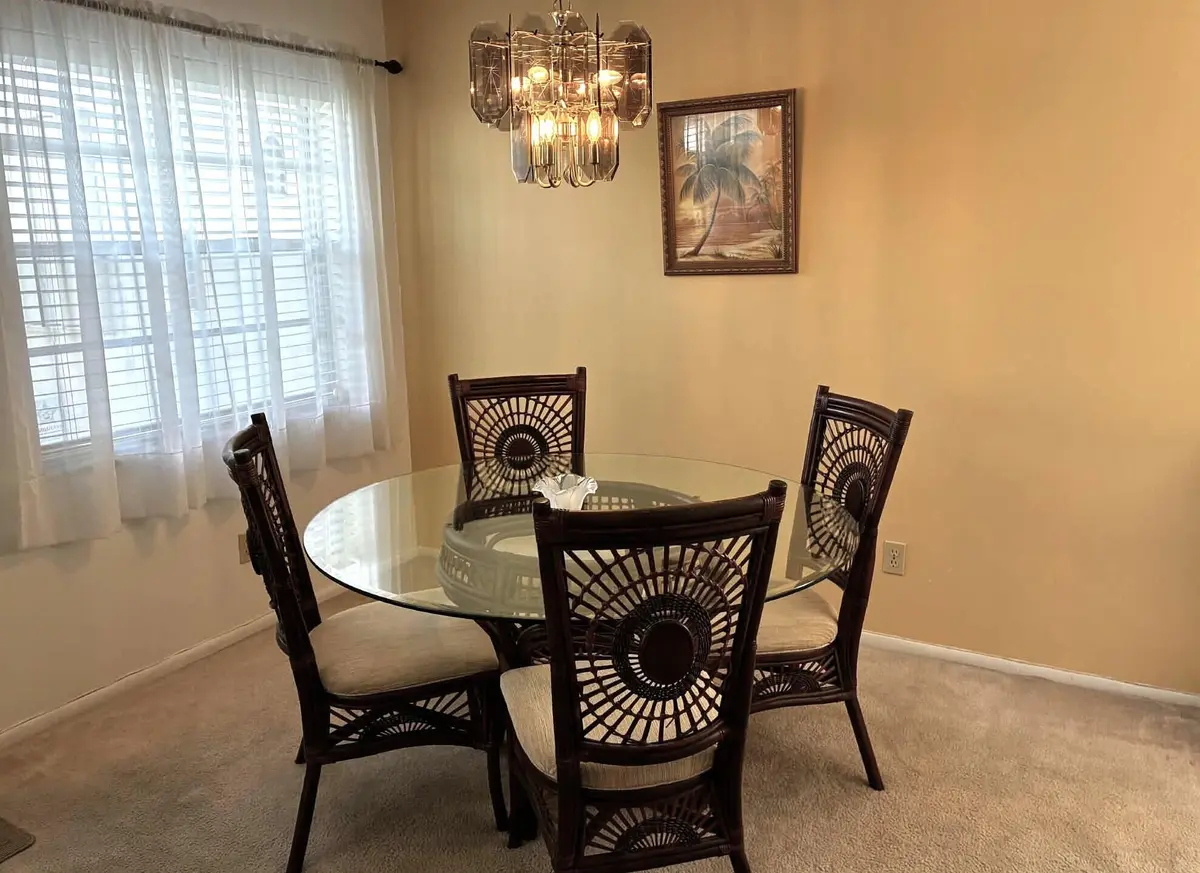 Dining Room at 52 Woodland Drive 103, Vero Beach