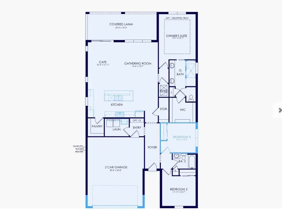 25 Floorplan at 1185 Haven Circle Palmary 25, Vero Beach