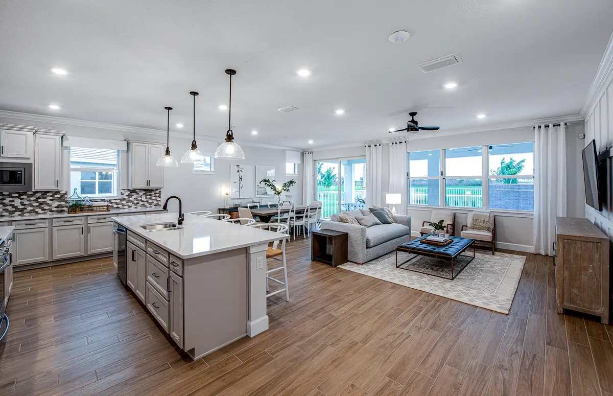 Kitchen and Gathering at 1185 Haven Circle Palmary 25, Vero Beach