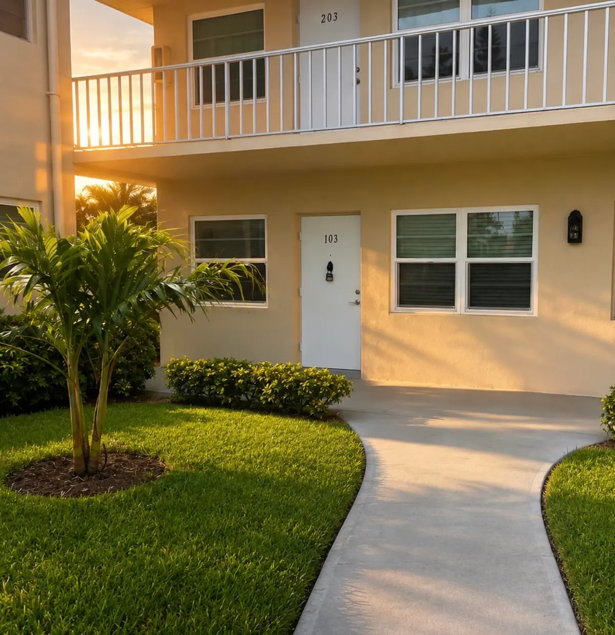 VISTA PALM LANE FRONT VIEW EAST at 12 Vista Palm Lane, Vero Beach