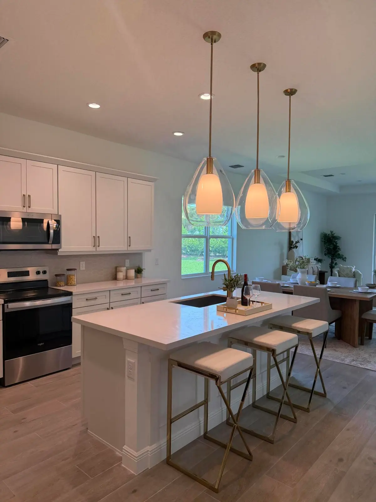 New light fixtures at 6783 68th Square, Vero Beach