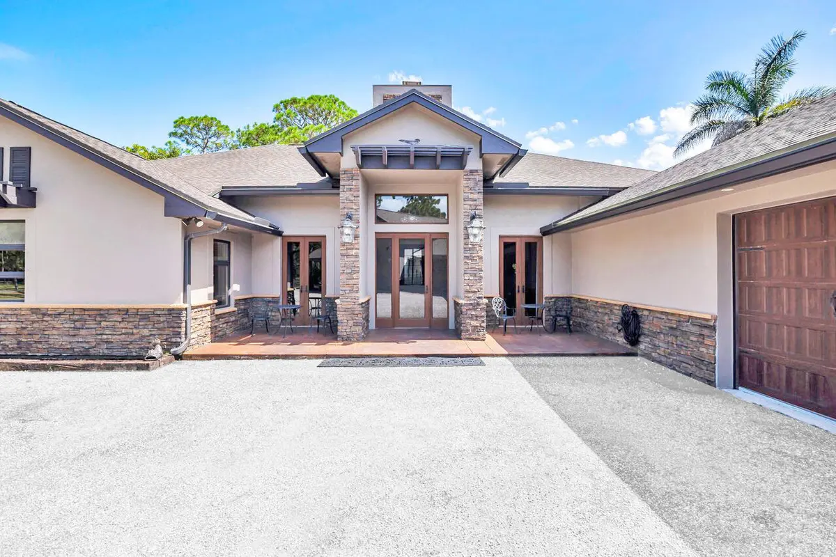 Custom Entry Door at 14590 CRAZY HORSE Lane, Palm Beach Gardens