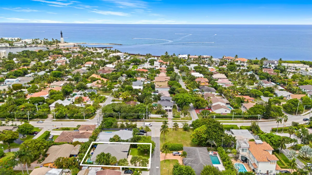 3209 Aerial 2 at 3209 Leigh Road, Pompano Beach
