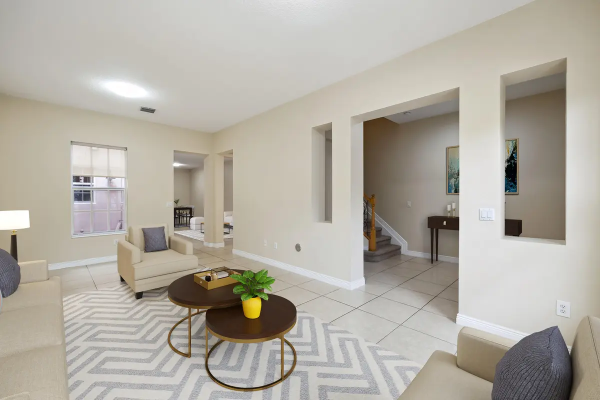 Living room at 810 NW 83RD Lane, Boca Raton