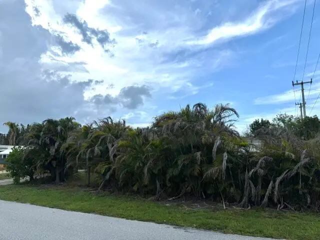 Privacy! View from the Road at 8423 SE Sandy Lane, Hobe Sound