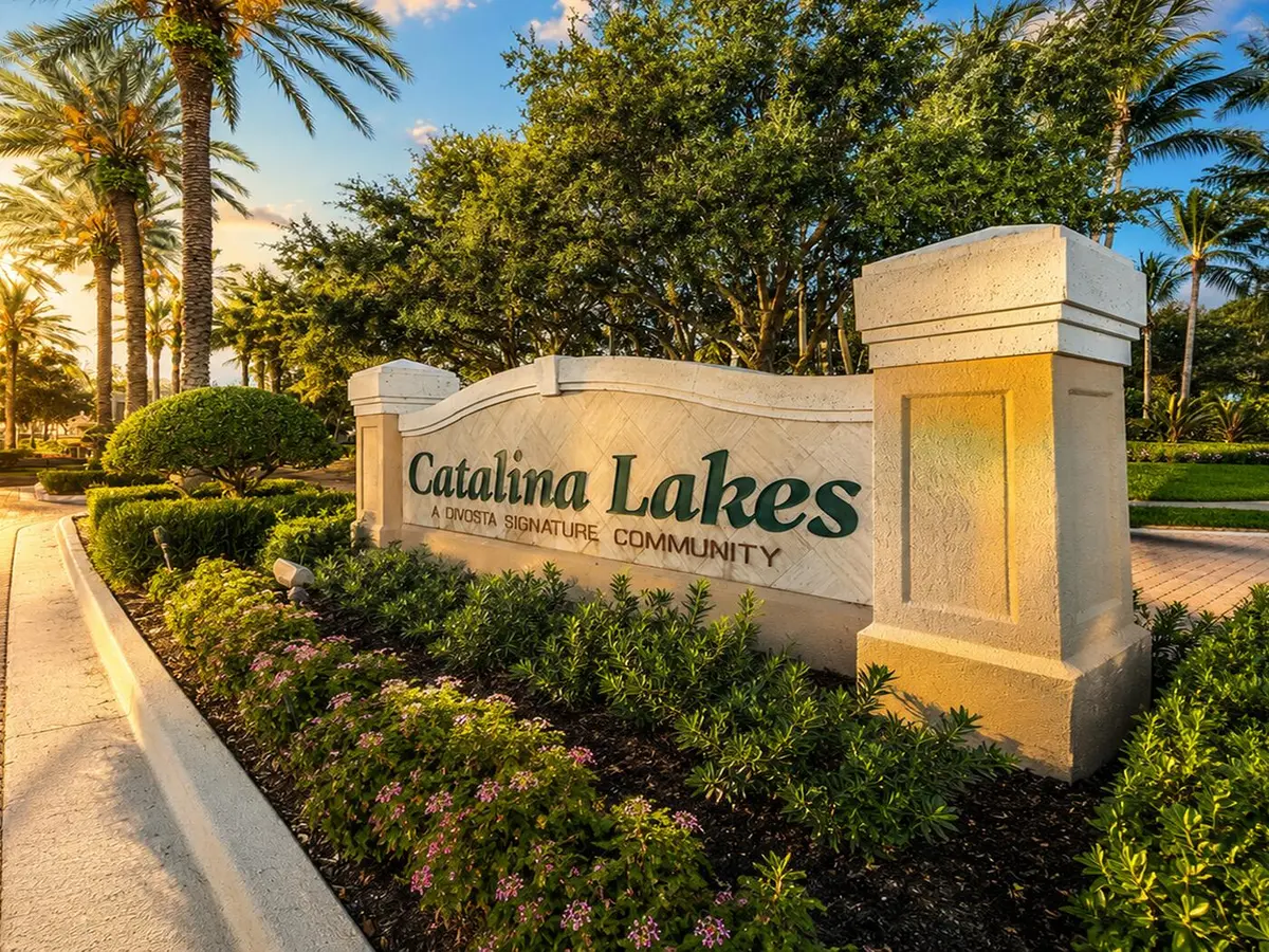 catalina lakes entrance at 436 Capistrano Drive, Palm Beach Gardens