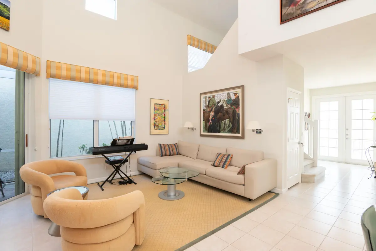 Living Room and Foyer at 7691 CARDINAL Court, West Palm Beach