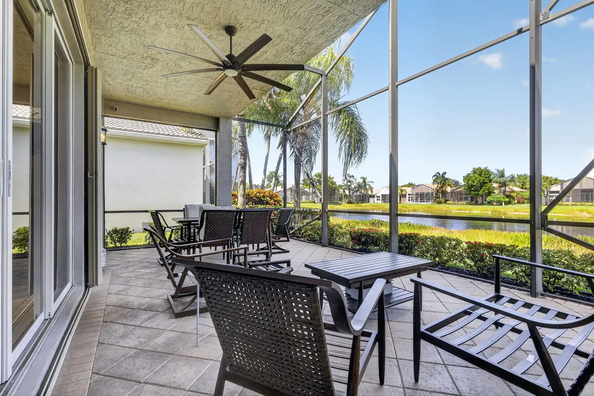 Screened Lanai at 7760 Lighthouse Point Lane, Lake Worth