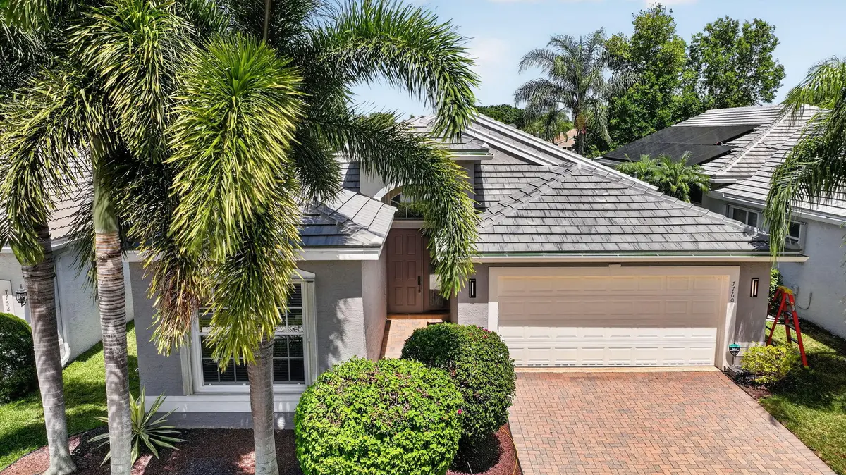 Front aerial view at 7760 Lighthouse Point Lane, Lake Worth