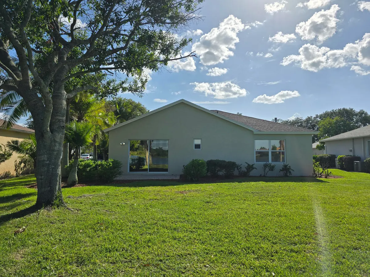 REAR at 241 SW LAKE FOREST Way, Port St. Lucie